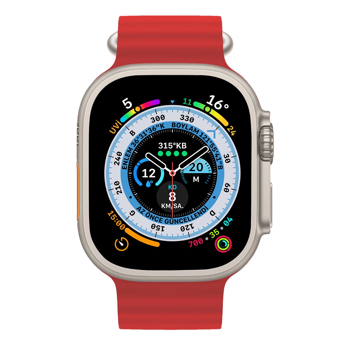 Apple Watch Ocean Loop Kırmızı Apple Watch Ocean Loop Kırmızı
