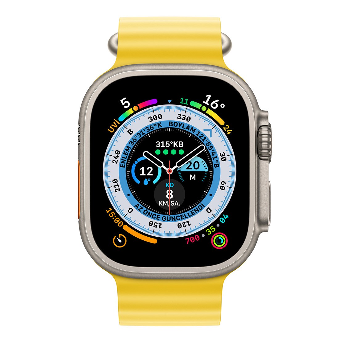 Apple Watch Ocean Loop Sarı Apple Watch Ocean Loop Sarı