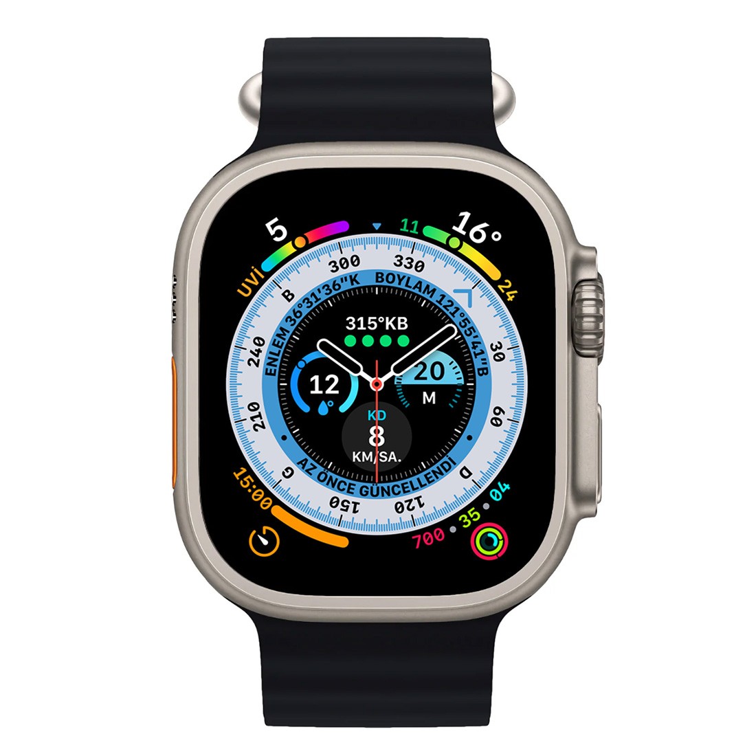 Apple Watch Ocean Loop Siyah Apple Watch Ocean Loop Siyah
