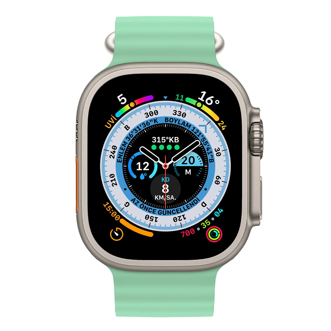 Apple Watch Ocean Loop Turkuaz Apple Watch Ocean Loop Turkuaz