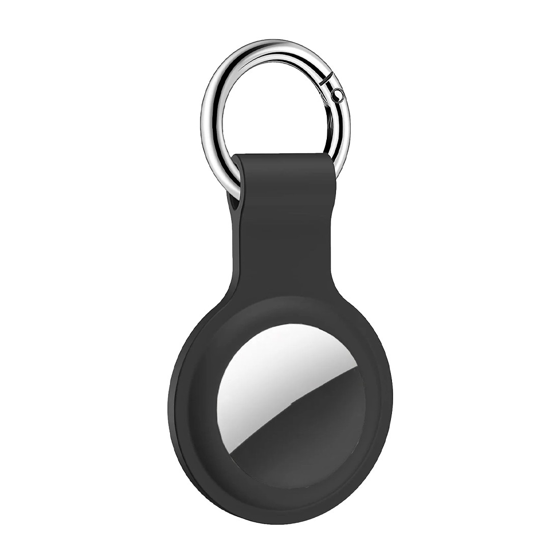 Apple Airtag Silikon Anahtarlık Siyah