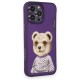 iPhone 14 Pro Max Nakış Desenli Mor iPhone 14 Pro Max Nakış Desenli Mor