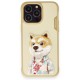 iPhone 14 Pro Max Nakış Desenli Gold iPhone 14 Pro Max Nakış Desenli Gold
