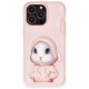 iPhone 14 Pro Max Nakış Desenli Pembe iPhone 14 Pro Max Nakış Desenli Pembe