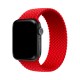 Apple Watch Örgü Solo Loop Canlı Kırmızı