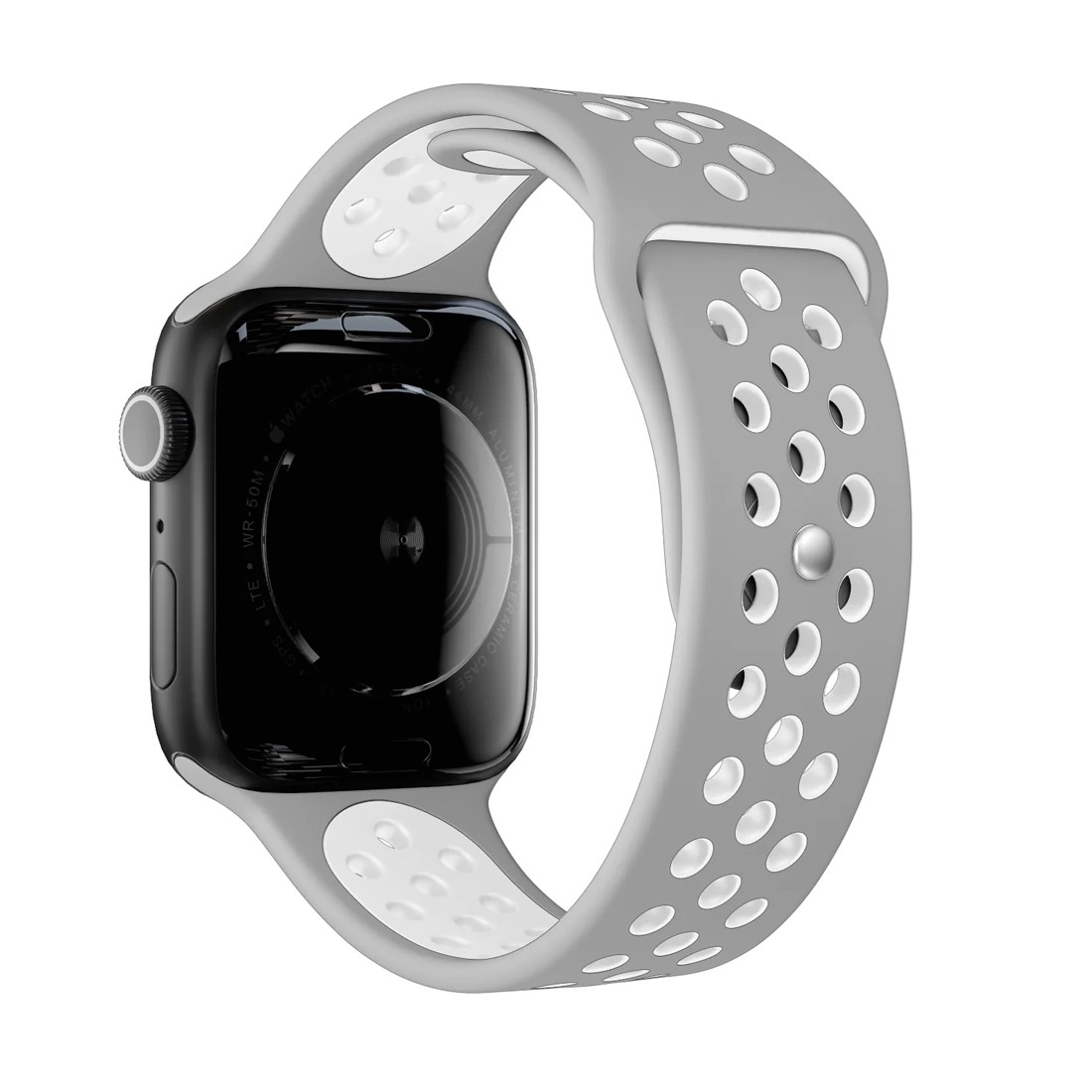 Apple Watch High Loop Gri Beyaz Apple Watch High Loop Gri Beyaz