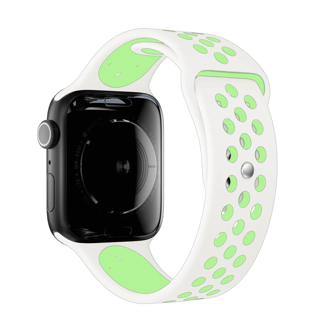 Apple Watch High Loop Gri Neon Yeşil Apple Watch High Loop Gri Neon Yeşil