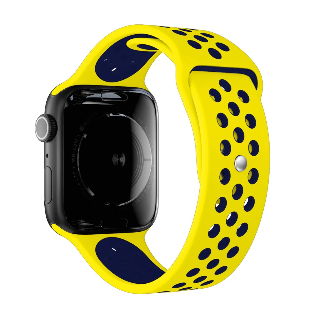 Apple Watch High Loop Sarı Lacivert Apple Watch High Loop Sarı Lacivert
