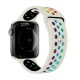 Apple Watch High Loop Beyaz Siyah Gökkuşağı Apple Watch High Loop Beyaz Siyah Gökkuşağı